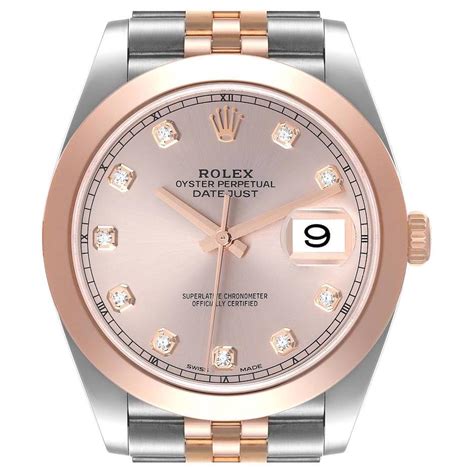 rolex sundust rose gold